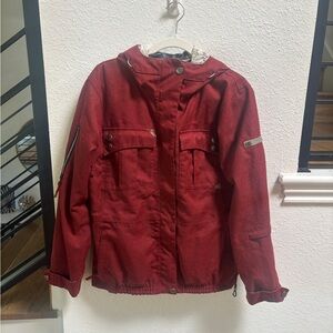 Men’s CAPP3L Ride Snowboard Jacket Red Size Medium